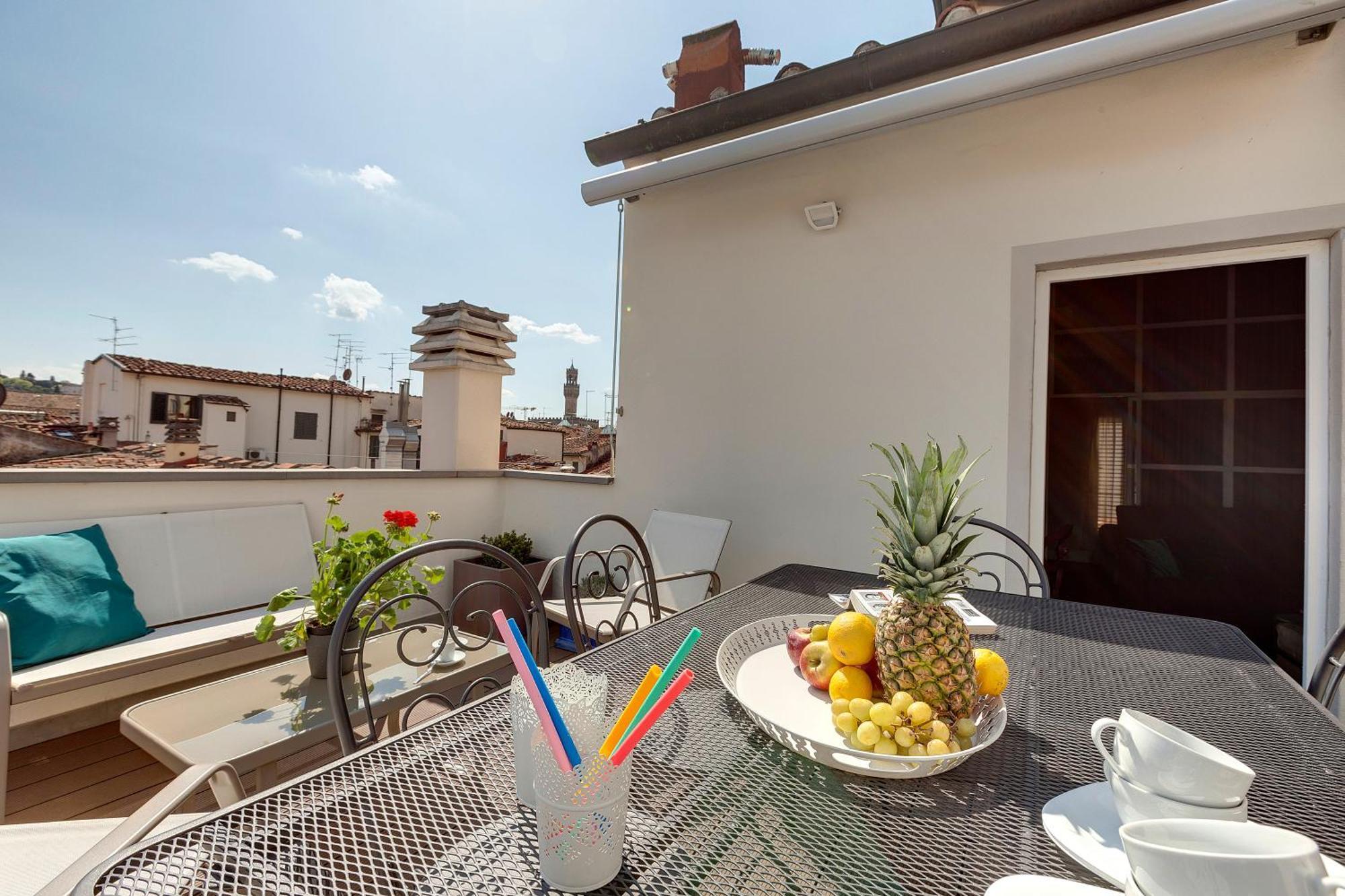 Appartement Badesse Terrace à Florence Extérieur photo
