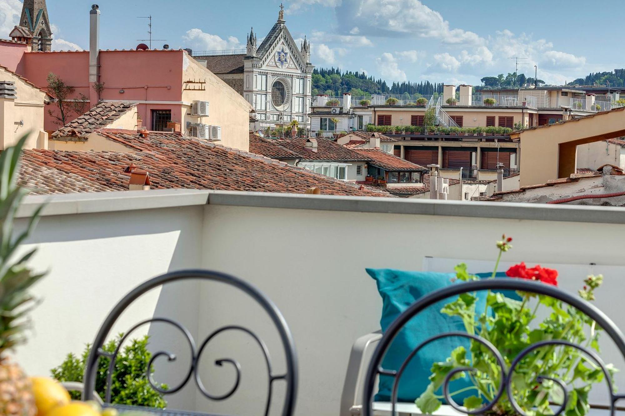 Appartement Badesse Terrace à Florence Extérieur photo