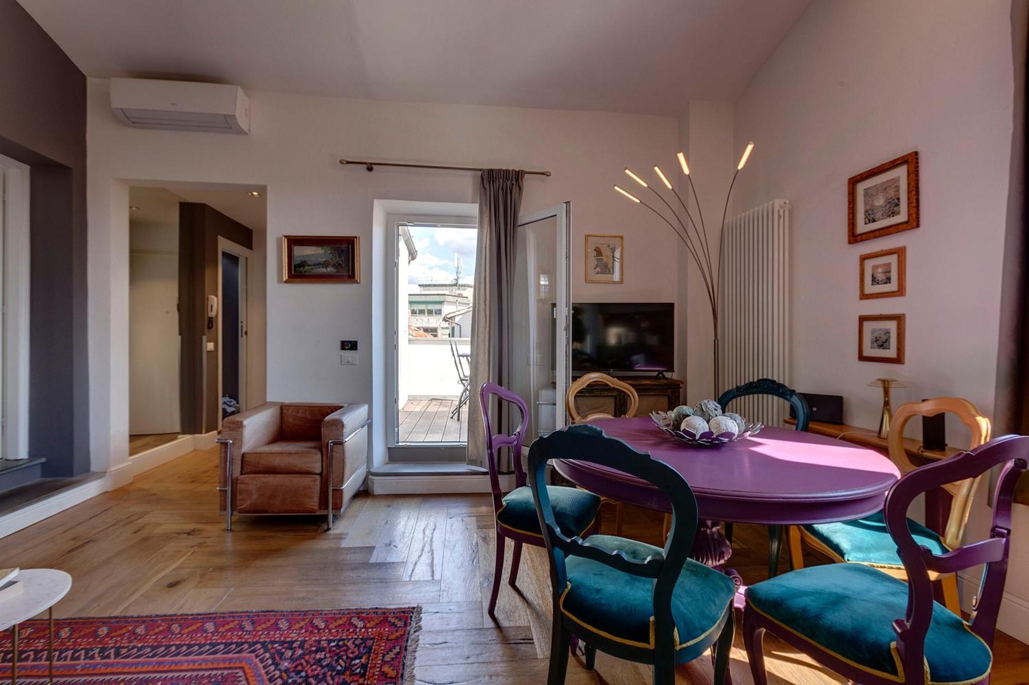 Appartement Badesse Terrace à Florence Extérieur photo