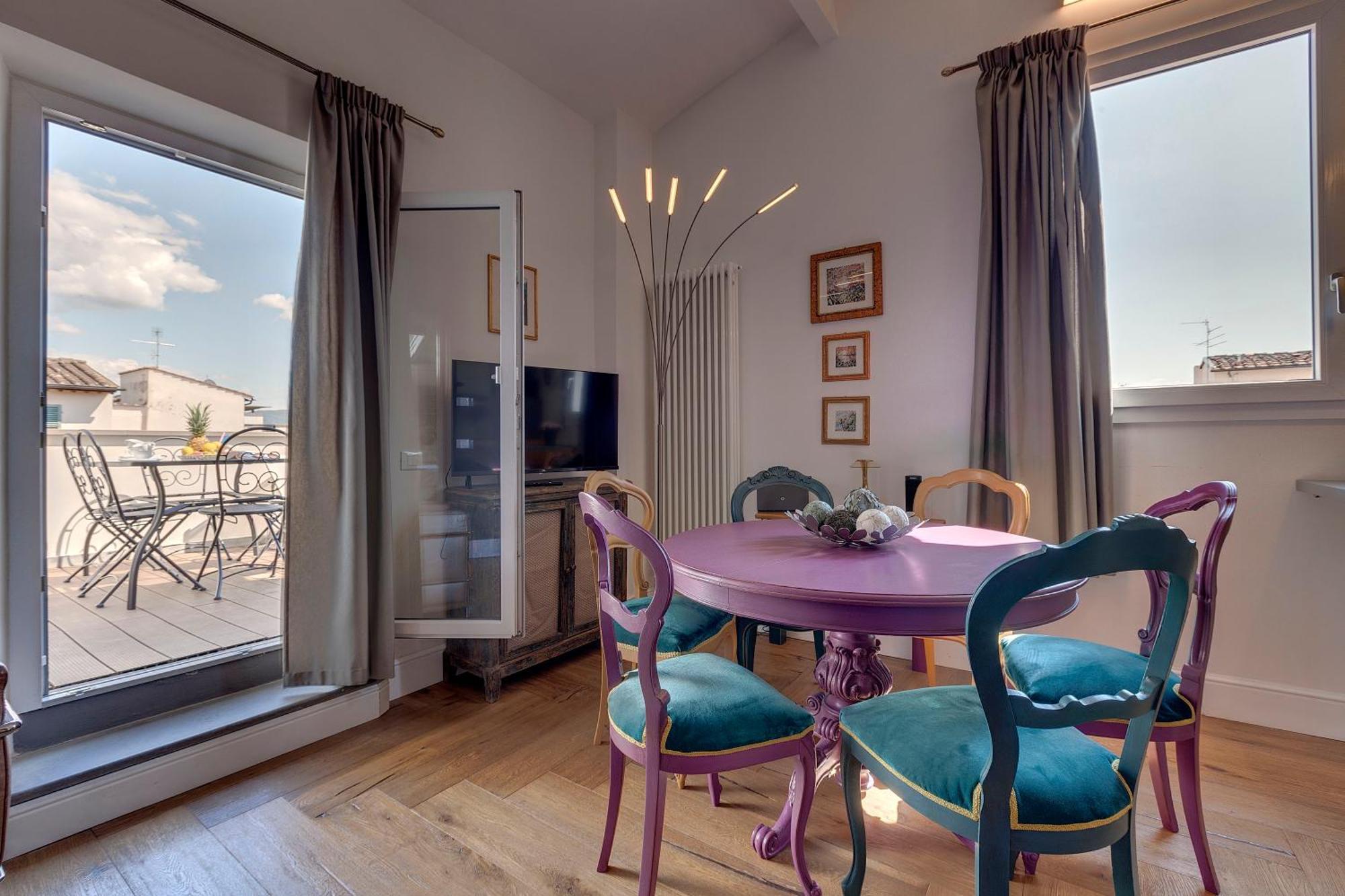 Appartement Badesse Terrace à Florence Extérieur photo